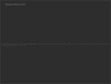 Tablet Screenshot of bazooka.net
