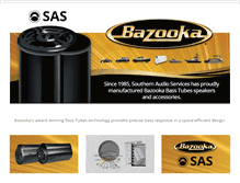 Tablet Screenshot of bazooka.com